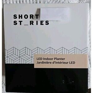 SHORT STORIES LED INDOOR PLANTER  Brand New in Box